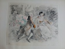 Antoine calbet aquatinte d'occasion Antoine calbet aquatinte d'occasion  Guichen