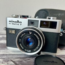Câmera de Filme Minolta HI-MATIC F Rangefinder Lente Rokkor 38mm F2.7! Do Japão comprar usado  Enviando para Brazil
