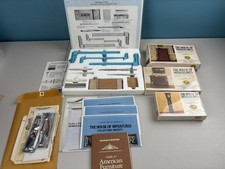 Lote vintage de kits The House of Miniatures, dois novos. Conjunto de ferramentas miniaturista MAIS!! comprar usado  Enviando para Brazil