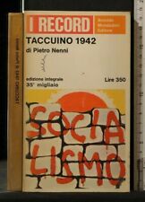 Taccuino 1942. pietro usato  Ariccia