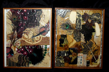 Vintage abstract collage for sale  Staten Island