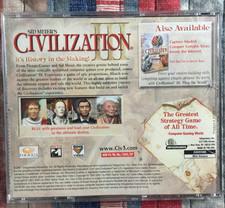 Civilization iii sid for sale  Sparks