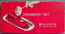 Rogers silverplate cranberry for sale  Jessieville