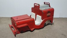 Vintage 1960 Tonka Red Jeep Fire Pumper Truck #425, Peças/Restauração comprar usado  Enviando para Brazil