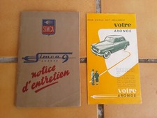 notice d entretien simca d'occasion notice d entretien simca d'occasion Le Luc
