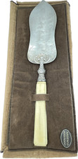 Kehrschaufel Für Süße Antike Art Nouveau Frankreich Jozan IN Silber Jh Hl 1850, usado comprar usado  Enviando para Brazil