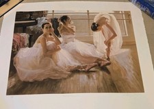 Ballet dancers serigraph for sale  Killeen