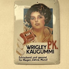 Mini blechschild wrigley gebraucht kaufen Mini blechschild wrigley gebraucht kaufen  Marienheide