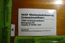 Alter aufkleber maschinenbau gebraucht kaufen  Kupferberg