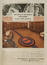 1938 armstrongs linoleum for sale  La Luz
