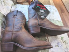 Usado, NOVAS Botas de Cowboy Femininas Abilene Air Ride Marrom Ocidental EUA  comprar usado  Enviando para Brazil