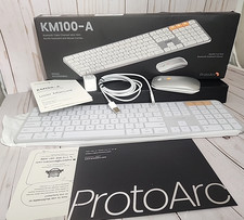 Teclado e mouse ProtoArc Bluetooth com iluminação traseira para Mac sem fio KM100-A branco comprar usado Teclado e mouse ProtoArc Bluetooth com iluminação traseira para Mac sem fio KM100-A branco comprar usado  Enviando para Brazil