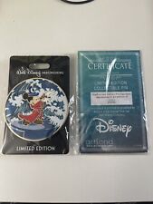 Pin de feiticeiro Disney Artland Mickey aprendiz de feiticeiro condutor LE 250 comprar usado  Enviando para Brazil