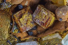 Bariopharmakosiderit cuprit gr gebraucht kaufen  Reutlingen