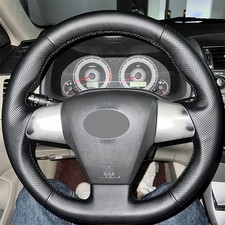 Capa de couro para volante de carro compatível com Toyota Corolla 2010-2013 RAV4 2010-2014 comprar usado  Enviando para Brazil