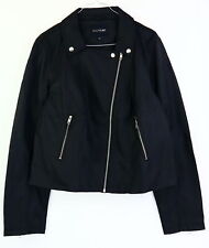 Lederimitat jacke schwarz gebraucht kaufen  Deutschland