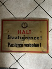 Seltenes rig grenzschild gebraucht kaufen  Sangerhausen