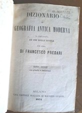 Dizionario geografia antica usato  Roma