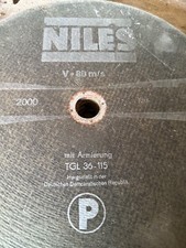Metall trennscheiben niles gebraucht kaufen  Chemnitz