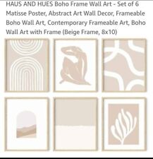 Boho framed wall for sale  Williamston