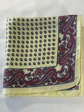 Vintage paisley silk for sale  SIDMOUTH