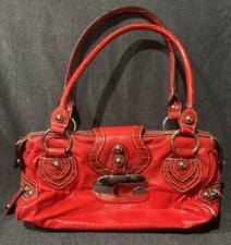 Bolsa de ombro vintage Guess Y2K logotipo Big G vermelha couro sintético, usado comprar usado Bolsa de ombro vintage Guess Y2K logotipo Big G vermelha couro sintético, usado comprar usado  Enviando para Brazil