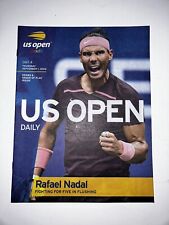 Programa/revista diária Rafael Nadal 2022 US OPEN comprar usado  Enviando para Brazil