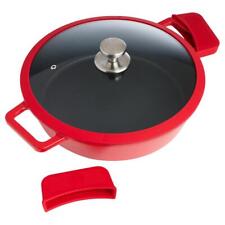 Braiser antiadherente de hierro fundido HQ de cocina de 4,5 cuartos de galón segunda mano  Embacar hacia Mexico