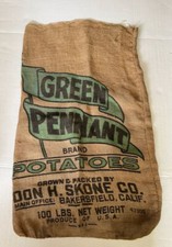 Vtg green pennant for sale  Boise