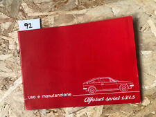 Alfasud sprint 1.3 usato  Cavour