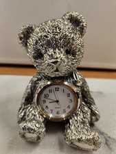 Silver plated teddy for sale  RYDE