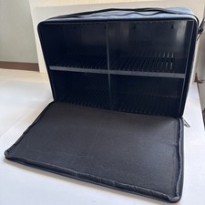 Estojo de transporte vintage lógica CD armazenamento estojo raro comporta 52 discos suporte de disco compacto comprar usado Estojo de transporte vintage lógica CD armazenamento estojo raro comporta 52 discos suporte de disco compacto comprar usado  Enviando para Brazil