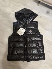 Black detachable moncler for sale  LEICESTER