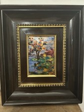 Ancien tableau email d'occasion  Peymeinade