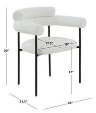 Safavieh curved back for sale  Whitestown