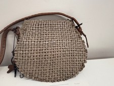 Autêntica bolsa com aba de couro cinza Henri Beguelin comprar usado  Enviando para Brazil
