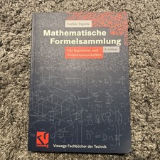 Mathematische formelsammlung i gebraucht kaufen  Velbert
