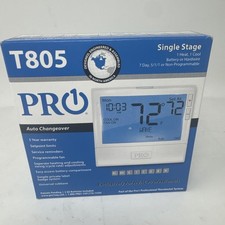 Pro1 t805 thermostat for sale  San Clemente