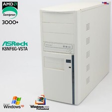 Computador PC paralelo RS-232 ASRock K8NF6G-VSTA AMD Sempron 3000+ Windows XP 2000 comprar usado  Enviando para Brazil