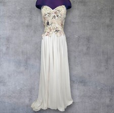 Terani couture white for sale  Reading