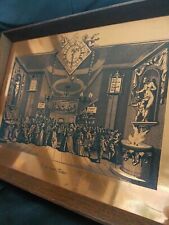 Etchmaster original framed for sale  LIVERPOOL