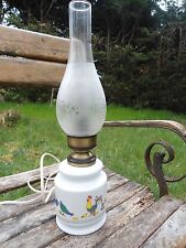 Lampe porcelaine blanche d'occasion  Mehun-sur-Yèvre