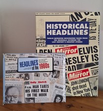 Historical headlines reprinted for sale  HOLYHEAD
