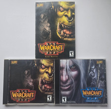 Warcraft 3 Reign Of Chaos & Frozen Throne Expansion (Blizzard, PC) + Manual WC3 comprar usado  Enviando para Brazil