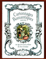 Cartonnages romantiques 1840 d'occasion  France