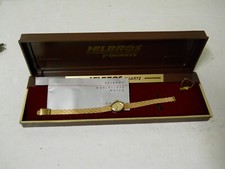 Vintage Tom Dourado Helbros Quartz S Relógio Feminino com Caixa Original e Papelada comprar usado  Enviando para Brazil