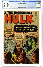 Incredible hulk cgc for sale  Arlington