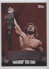 Używany, 2010 Topps WWE Materiał Intercontinental Championship Pas Puzzle Back Rick Rude na sprzedaż  Wysyłka do Poland