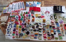 Mercerie lot fil d'occasion  Maillezais
