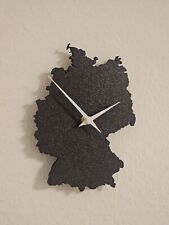 Wanduhr länderumriss design gebraucht kaufen  Westerkappeln